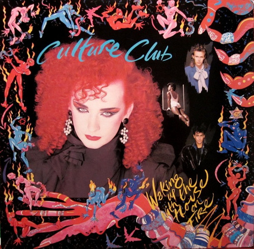 Culture Club - Waking Up With The House On Fire (LP, Album, Pit)