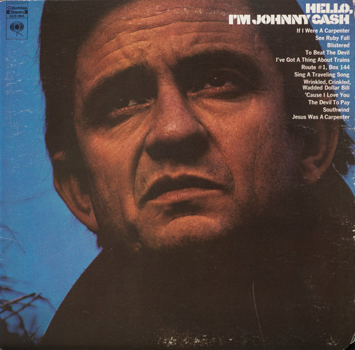 Johnny Cash - Hello, I'm Johnny Cash (LP, Album, Pit)