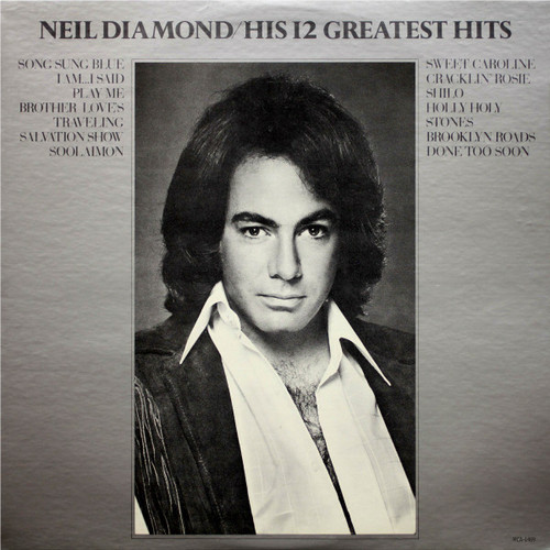 Neil Diamond - His 12 Greatest Hits (LP, Comp, RE)