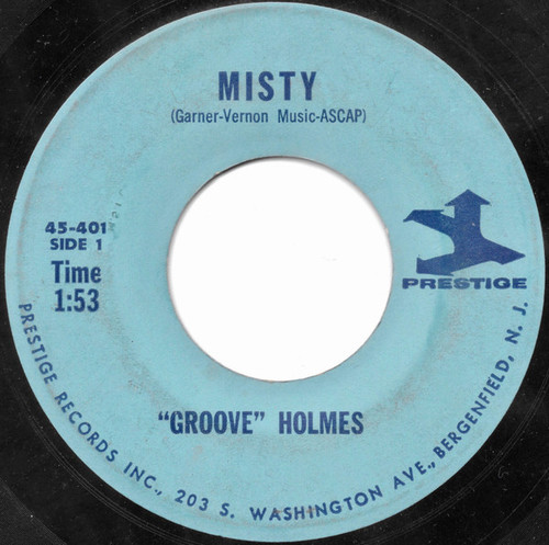 Richard "Groove" Holmes - Misty - Prestige - 45-401 - 7", Single, M/Print 1959246650