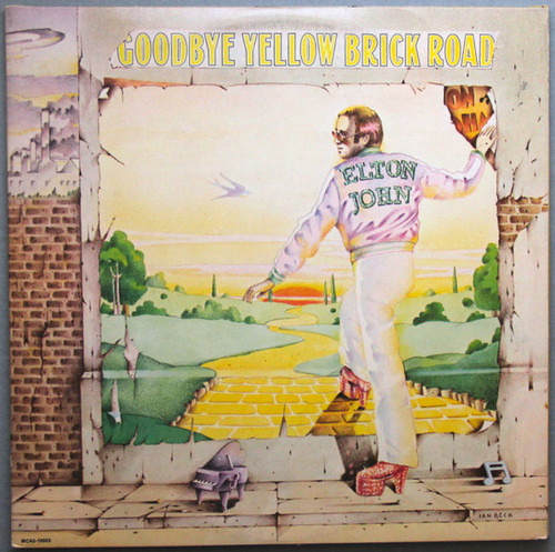 Elton John - Goodbye Yellow Brick Road (2xLP, Album, Glo)