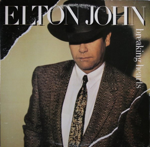 Elton John - Breaking Hearts - Geffen Records - GHS 24031 - LP, Album, Club, Col 1939142498