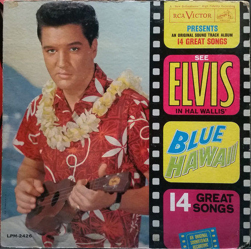 Elvis Presley - Blue Hawaii (LP, Album, Mono)