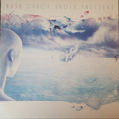 Rush - Grace Under Pressure - Mercury - 818 476-1 M-1 - LP