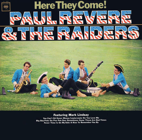 Paul Revere & The Raiders Featuring Mark Lindsay - Here They Come! (LP, Album, Mono)