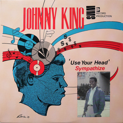 Johnny King (4) - Use Your Head / Symphathize - WMS Record Production - 005/89 - 12" 1968180818