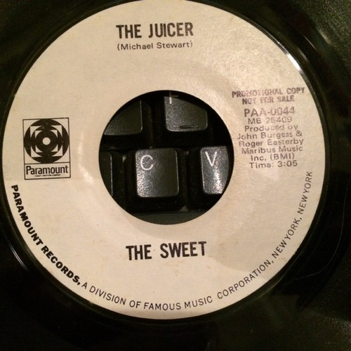 The Sweet - All You'll Ever Get From Me / The Juicer - Paramount Records - PAA-0044 - 7", Single, Promo 1959150389