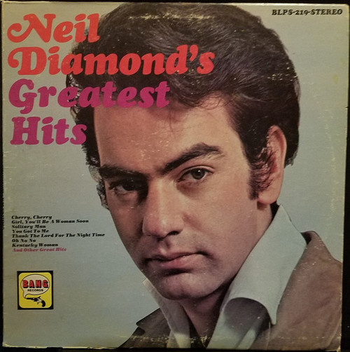 Neil Diamond - Neil Diamond's "Greatest Hits" (LP, Comp)
