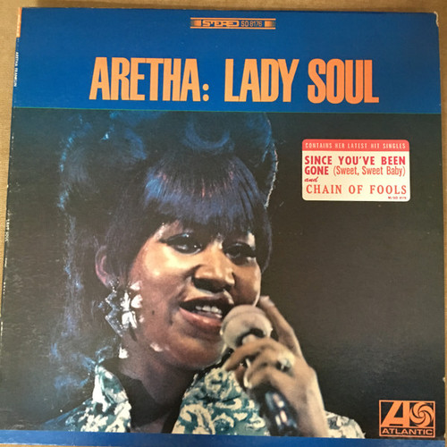 Aretha Franklin - Lady Soul (LP, Album, Pit)