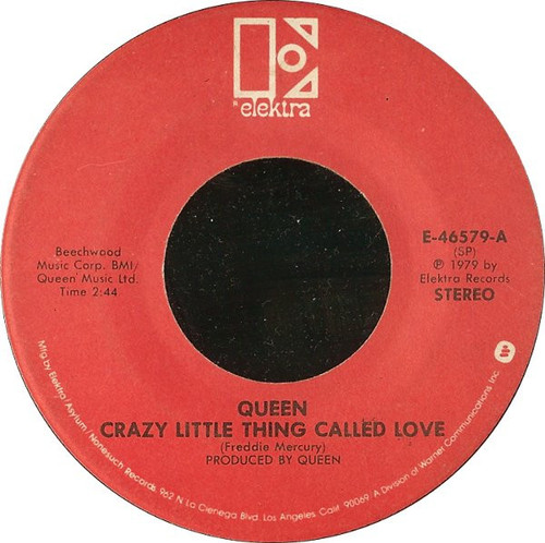 Queen - Crazy Little Thing Called Love (7", Single, M/Print, SP)