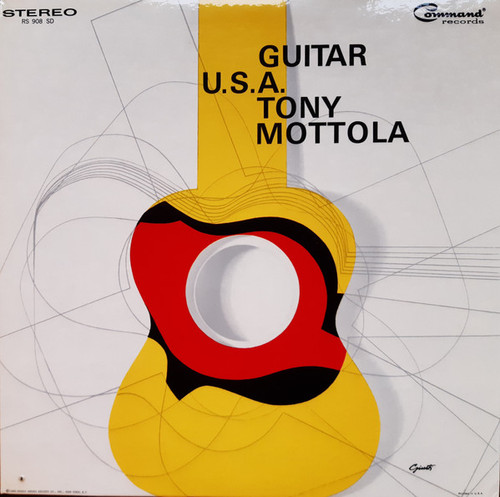 Tony Mottola - Guitar U.S.A. - Command, Command, ABC Records, ABC Records - RS 908 SD, RS 908-S.D. - LP, Album, RE, Gat 1939286462