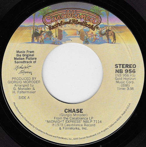 Giorgio Moroder - Chase (7", Styrene)