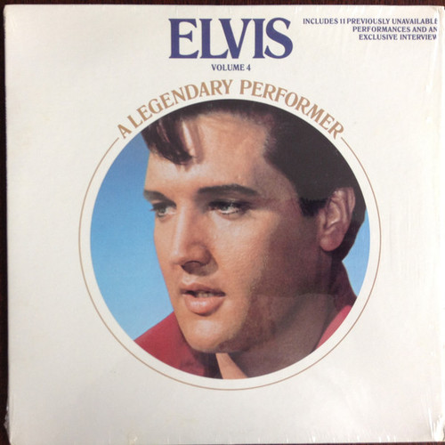 Elvis Presley - A Legendary Performer - Volume 4 (LP, RE)