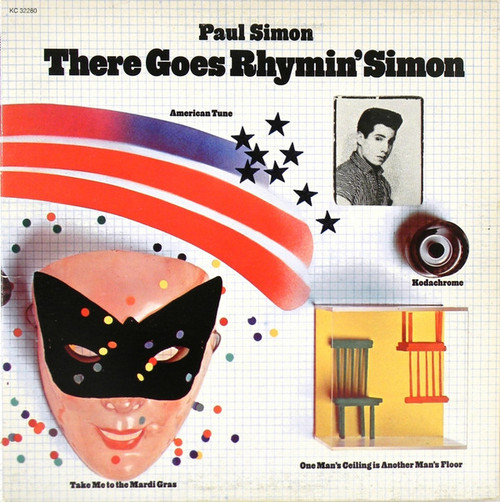 Paul Simon - There Goes Rhymin' Simon (LP, Album, Pit)
