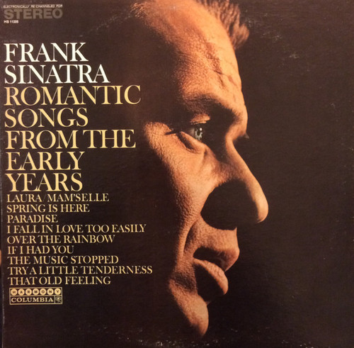 Frank Sinatra - Romantic Songs From The Early Years (LP, Comp, Pit)