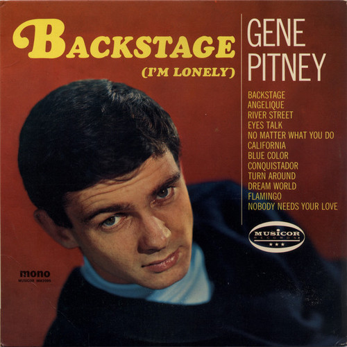 Gene Pitney - Backstage (I'm Lonely) (LP, Album, Mono, Mon)