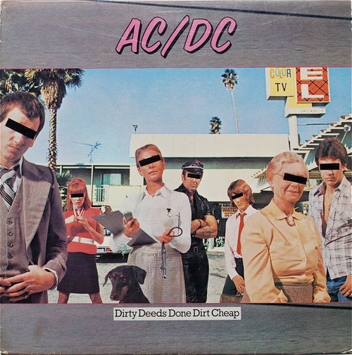 AC/DC - Dirty Deeds Done Dirt Cheap (LP, Album, RE, Spe)