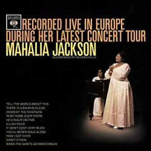 Mahalia Jackson - Recorded Live In Europe During Her Latest Concert Tour (LP, Album, Mono)