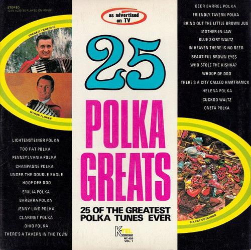 Various - 25 Polka Greats Vol. 1 (LP, Comp)