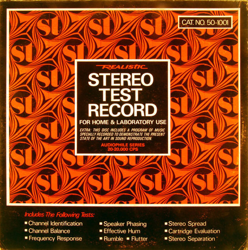 Various - Realistic Stereo Test Record (LP, Album, RP)
