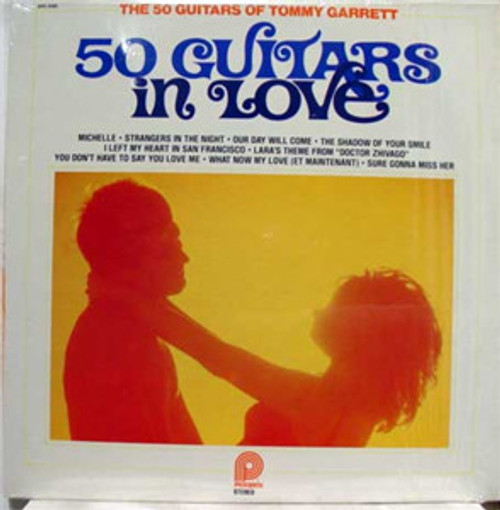 The 50 Guitars Of Tommy Garrett - 50 Guitars In Love (LP, Comp)