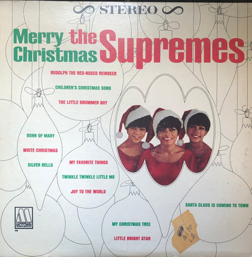The Supremes - Merry Christmas (LP, Album, Ind)