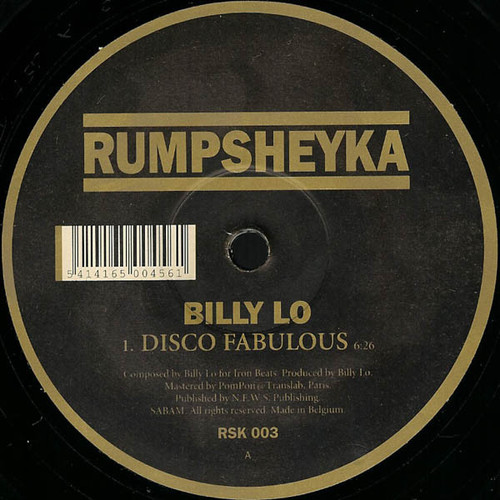 Billy Lo - Disco Fabulous (12")