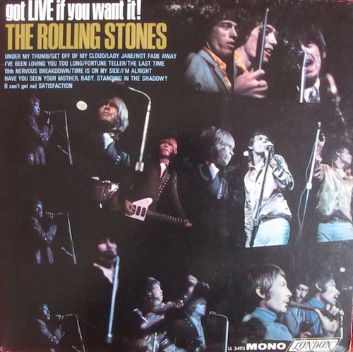 The Rolling Stones - Got Live If You Want It! (LP, Album, Mono, All)