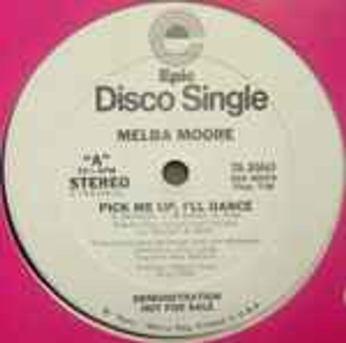 Melba Moore - Pick Me Up, I'll Dance (12", Promo)