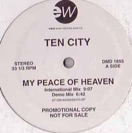 Ten City - My Peace Of Heaven (12", Promo)