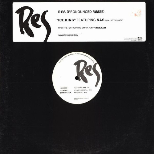 Res Featuring Nas - Ice King (12", Promo)
