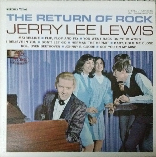 Jerry Lee Lewis - The Return Of Rock (LP, Album, RE, Mer)