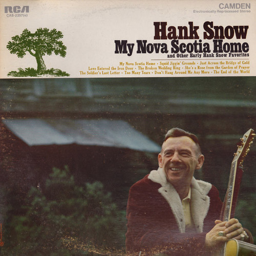 Hank Snow - My Nova Scotia Home And Other Early Hank Snow Favorites (LP, Comp)