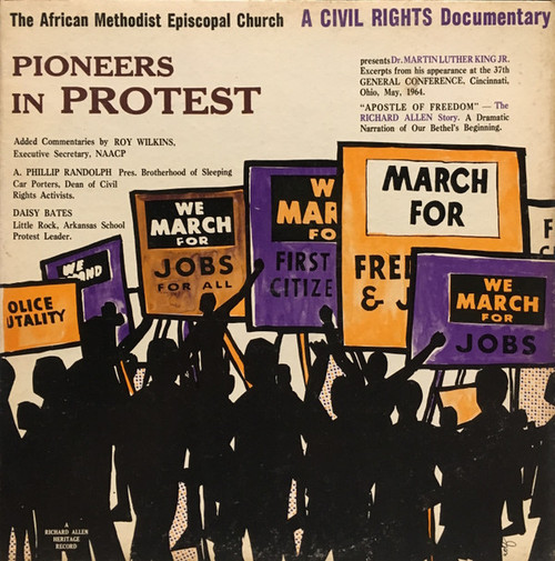 Various - Pioneers In Protest (LP, Album, Mono)