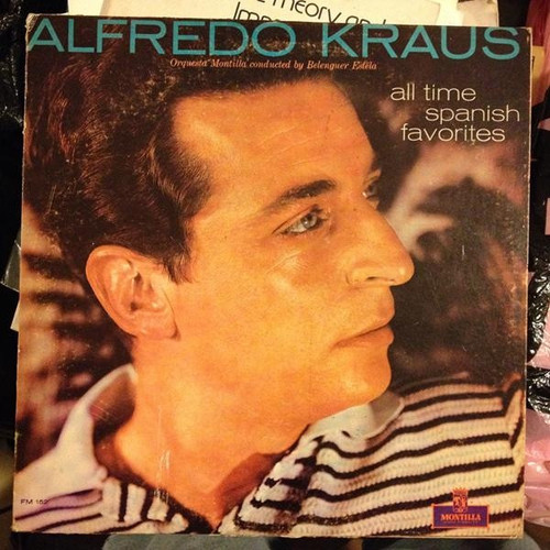 Alfredo Kraus - All Time Spanish Favorites (LP, Album, Mono)