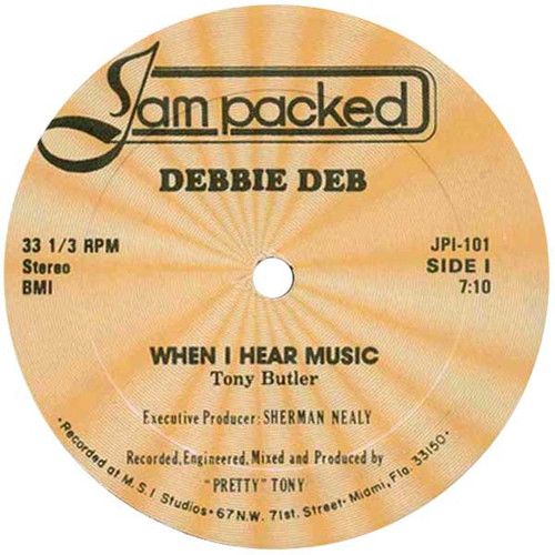 Debbie Deb - When I Hear Music (12")