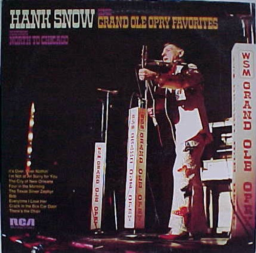 Hank Snow - Hank Snow Sings Grand Ole Opry Favorites (LP)