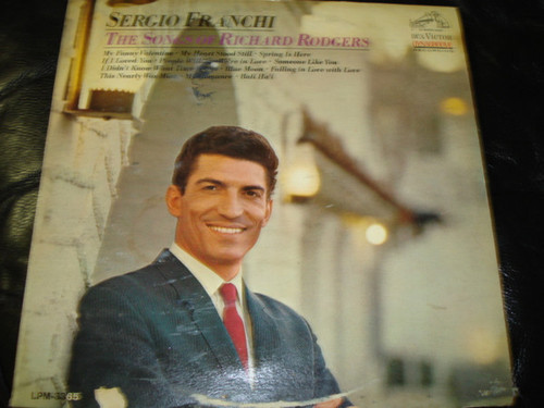Sergio Franchi - The Songs Of Richard Rodgers (LP, Album, Mono)