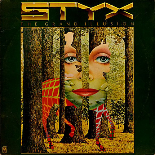 Styx - The Grand Illusion (LP, Album, Mon)