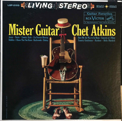 Chet Atkins - Mister Guitar (LP, Album, Ind)