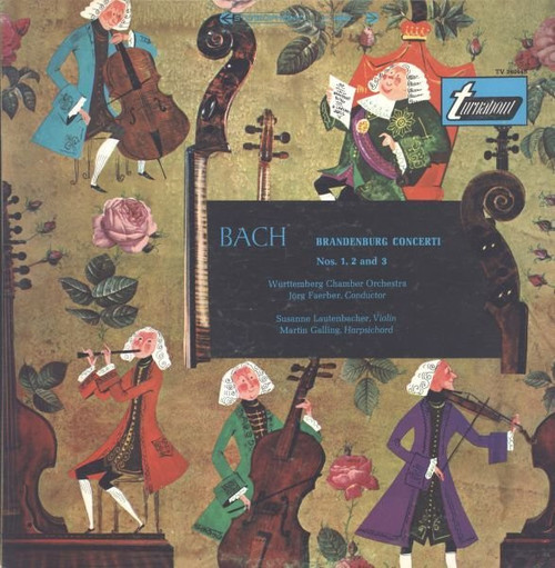 Bach* - Brandenburg Concerti № 1, In F / № 2, In F / № 3, In G (LP, Album)