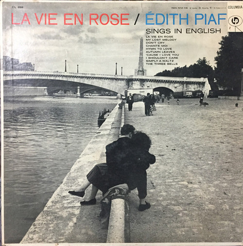 Édith Piaf* - La Vie En Rose / Édith Piaf Sings In English (LP, Album, Mono)