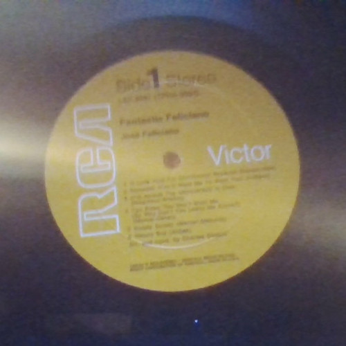 José Feliciano - Fantastic Feliciano (The Voice And Guitar Of José Feliciano) (LP)