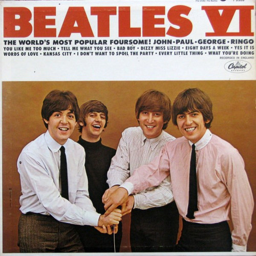 The Beatles - Beatles VI (LP, Album, Mono)