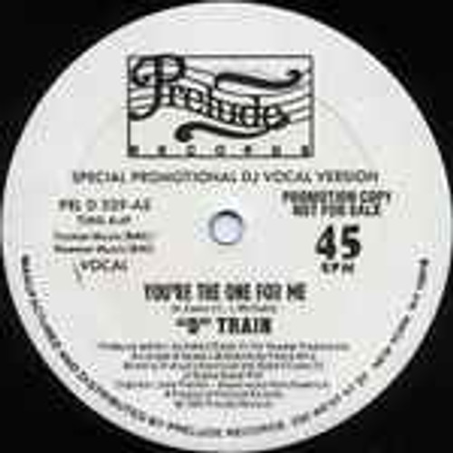 "D" Train* - You're The One For Me (12", Promo)