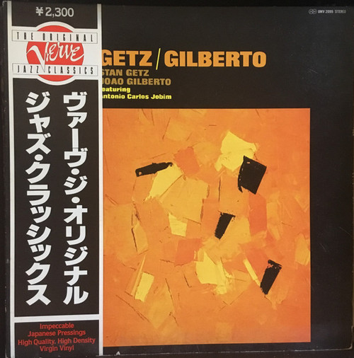 Stan Getz, Joao Gilberto* Featuring Antonio Carlos Jobim - Getz / Gilberto featuring Antonio Carlos Jobim (LP, Album, RE, Gat)