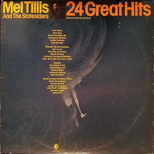 Mel Tillis And The Statesiders (2) - 24 Great Hits By Mel Tillis And The Statesiders (2xLP, Album, Comp)