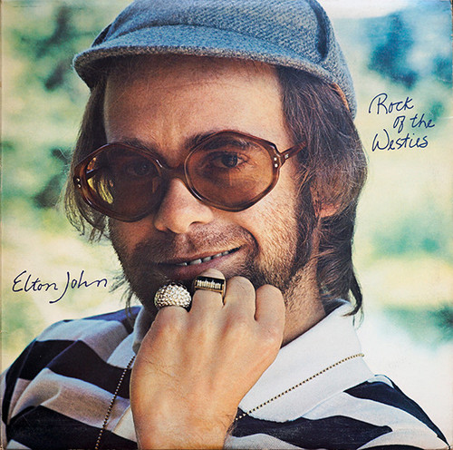 Elton John - Rock Of The Westies (LP, Album, Glo)