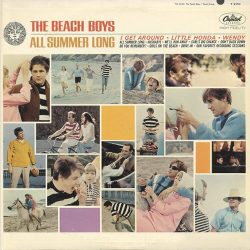 The Beach Boys - All Summer Long (LP, Album, Mono, Scr)
