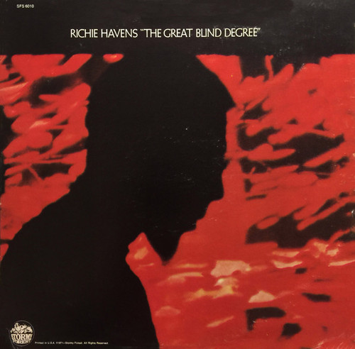 Richie Havens - The Great Blind Degree (LP, Album, Pit)